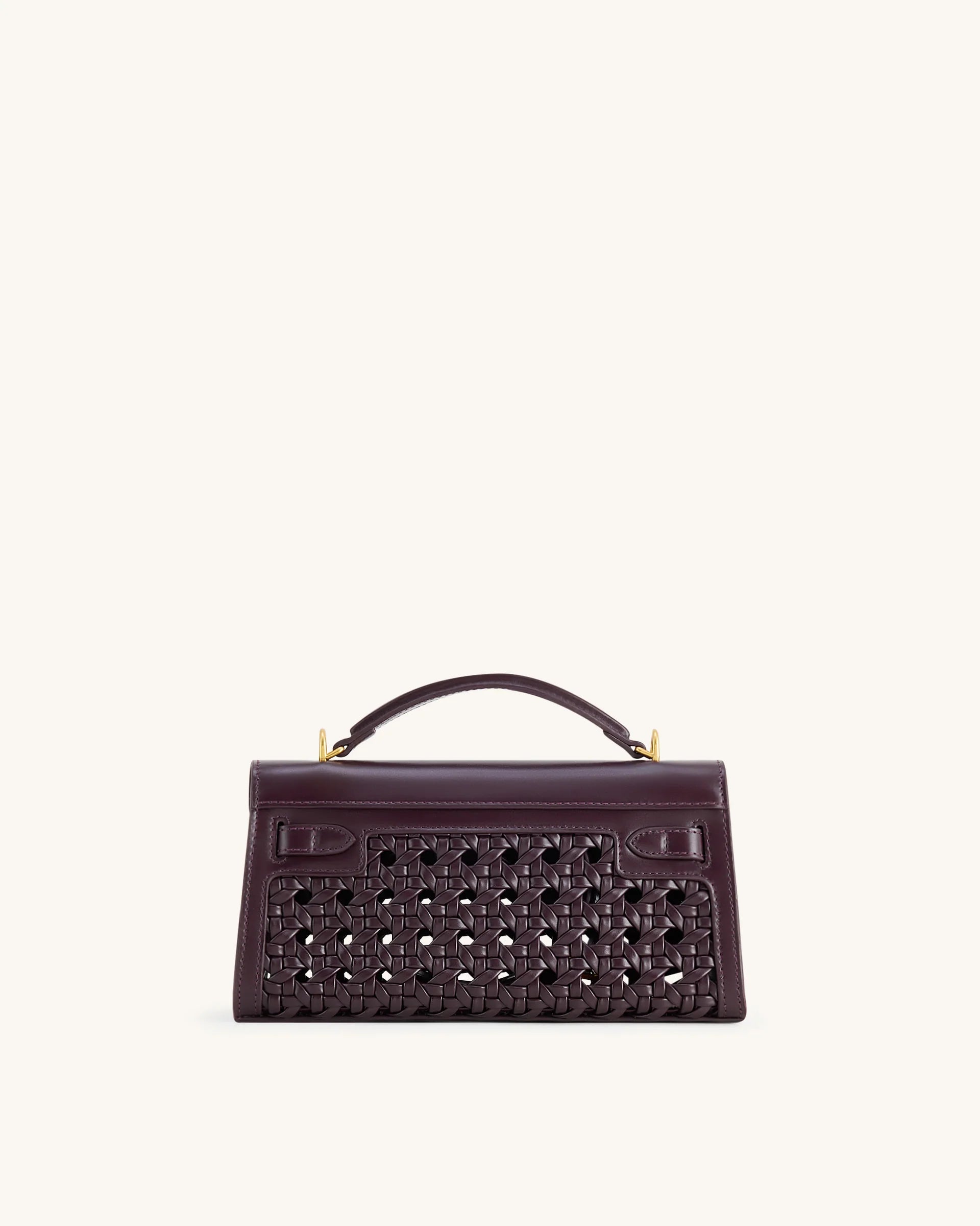 JW PEI Noor Top Handle Bag - Dark Red