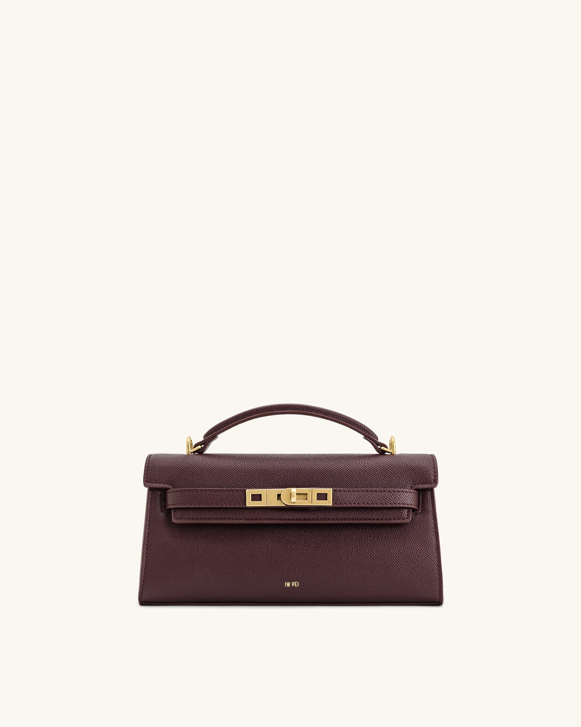 JW PEI Noor Top Handle Bag - Deep Burgundy – Kanadadan Kapına