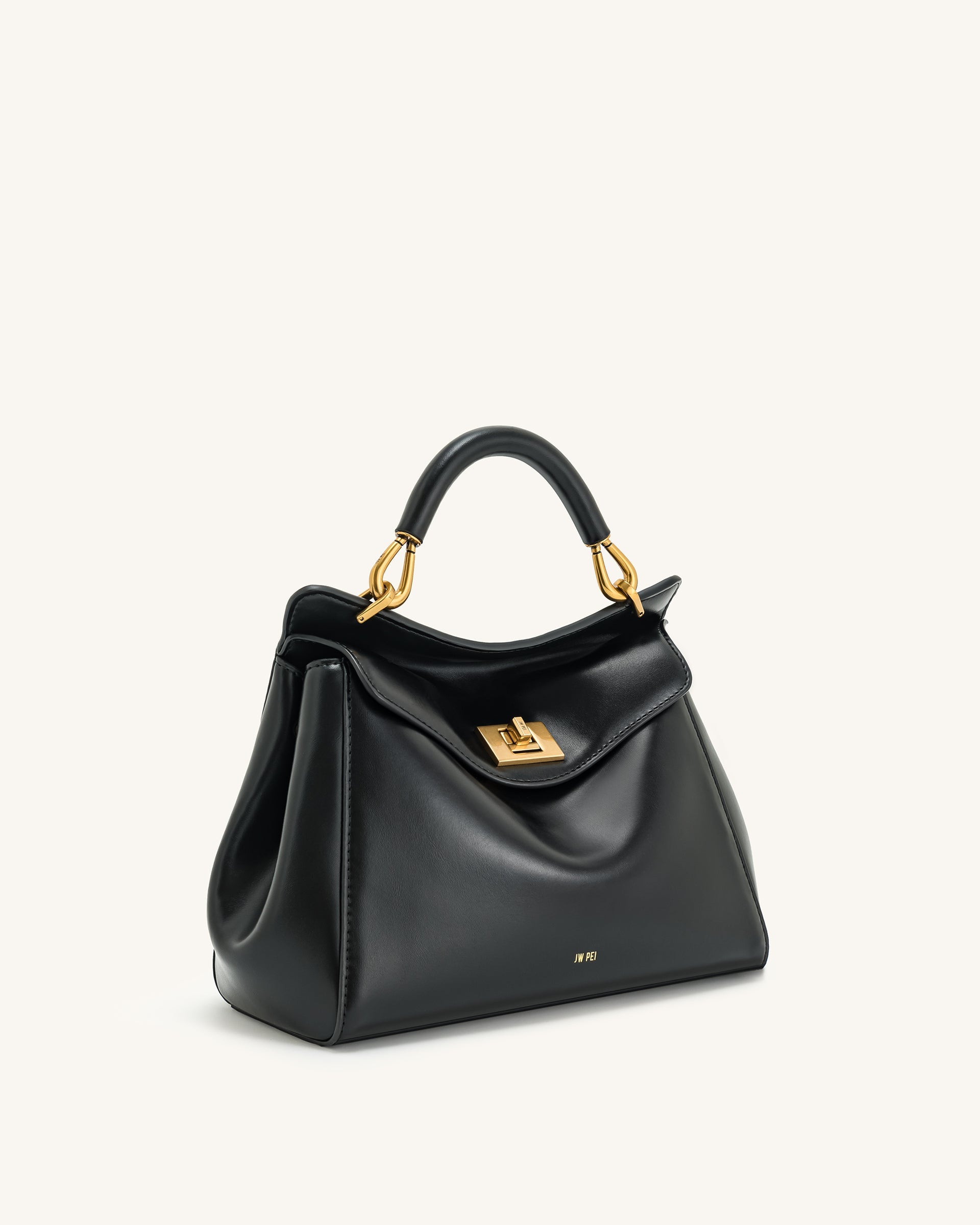 JW PEI Lucia Classic Top Handbag - Black – Kanadadan Kapına