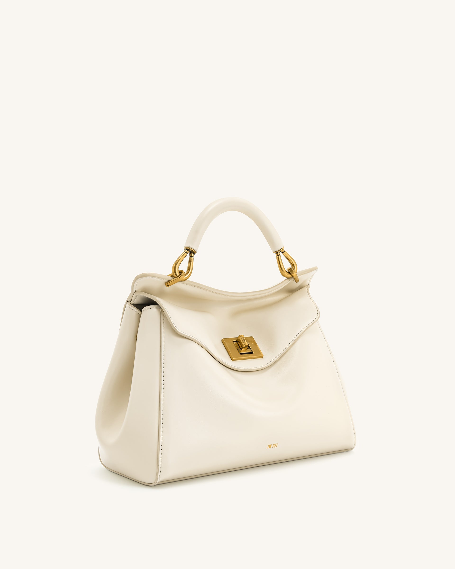JW PEI Lucia Classic Top Handbag - White