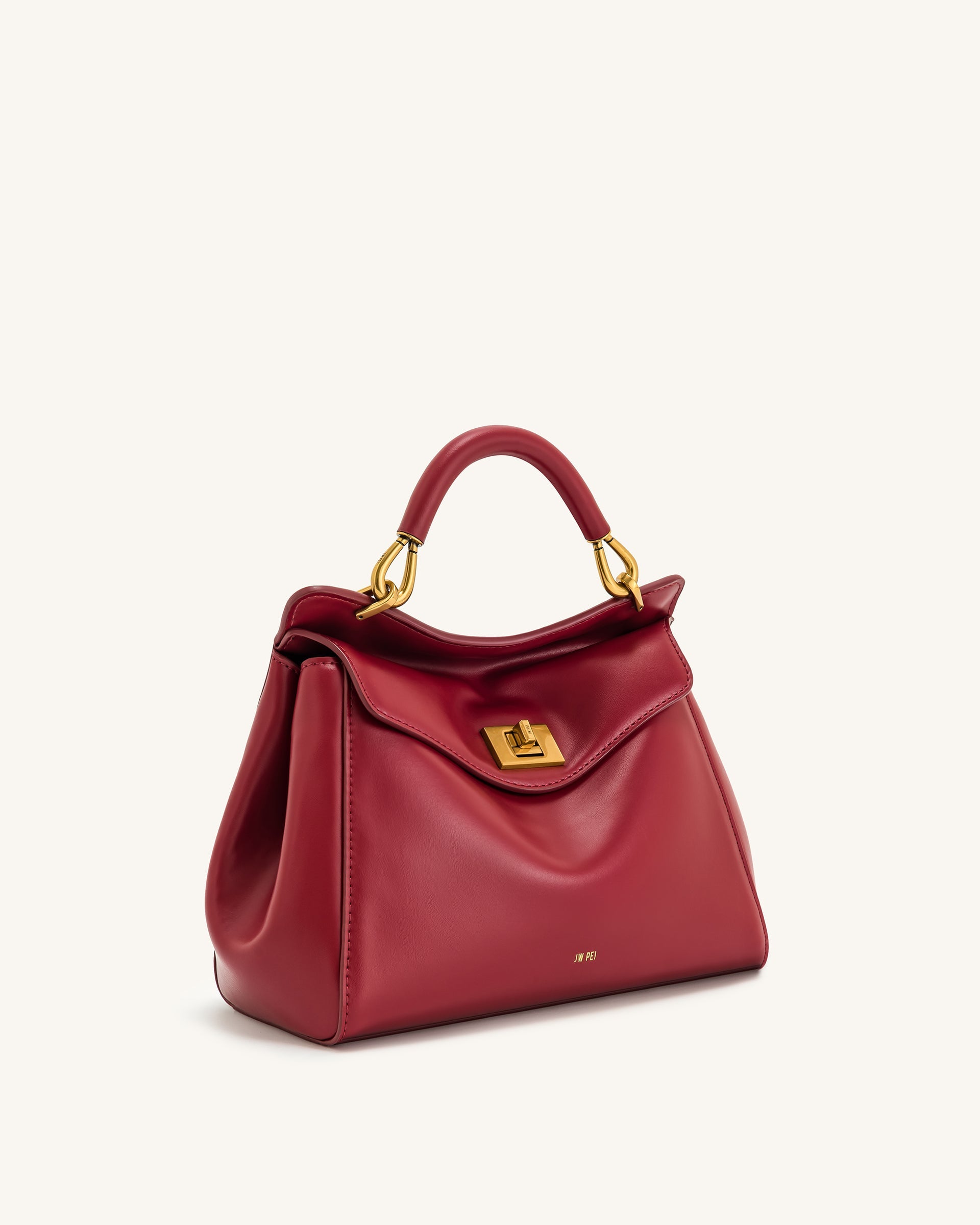 JW PEI Lucia Classic Top Handbag - Claret