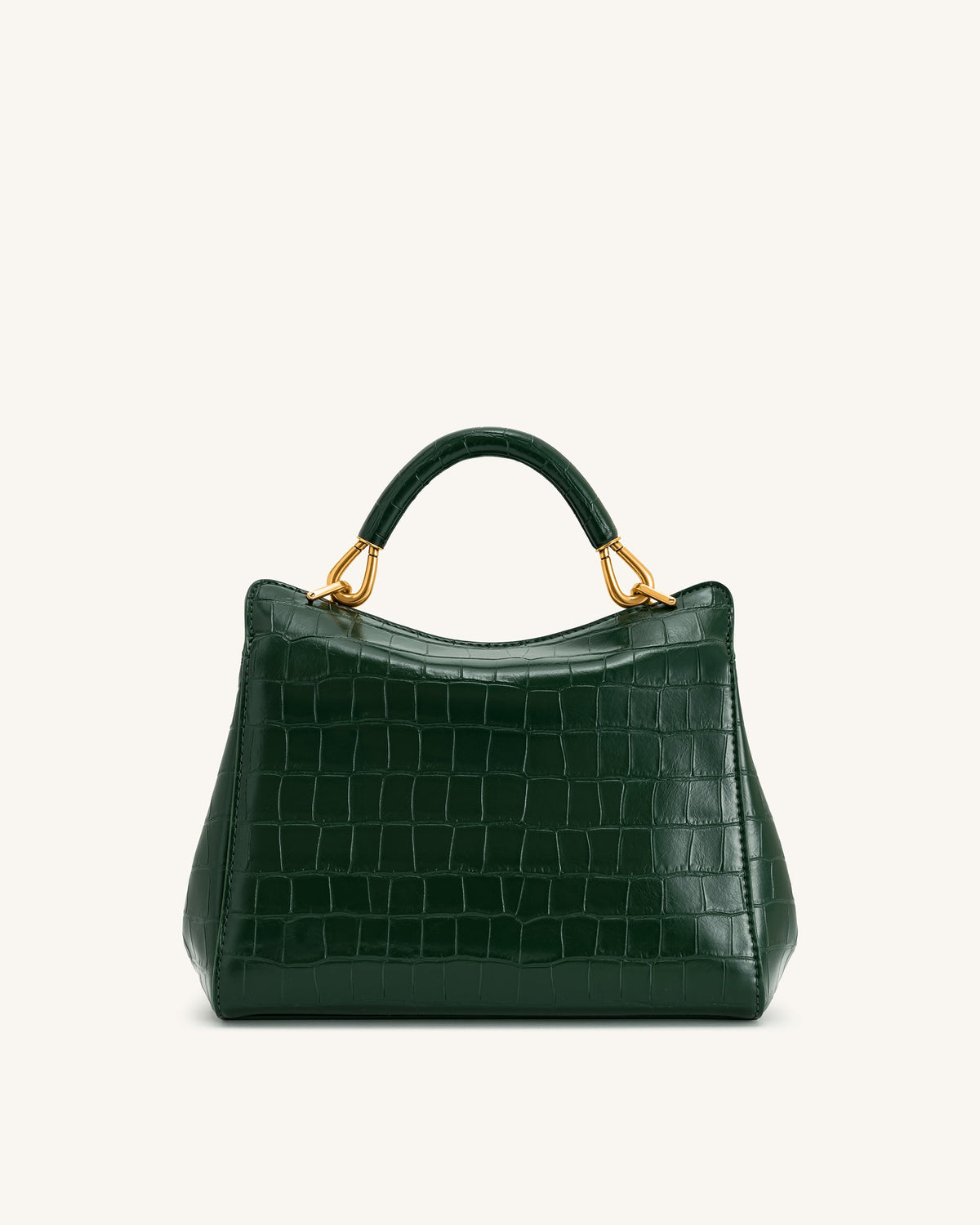 JW PEI Lucia Classic Top Handbag - Green Croc