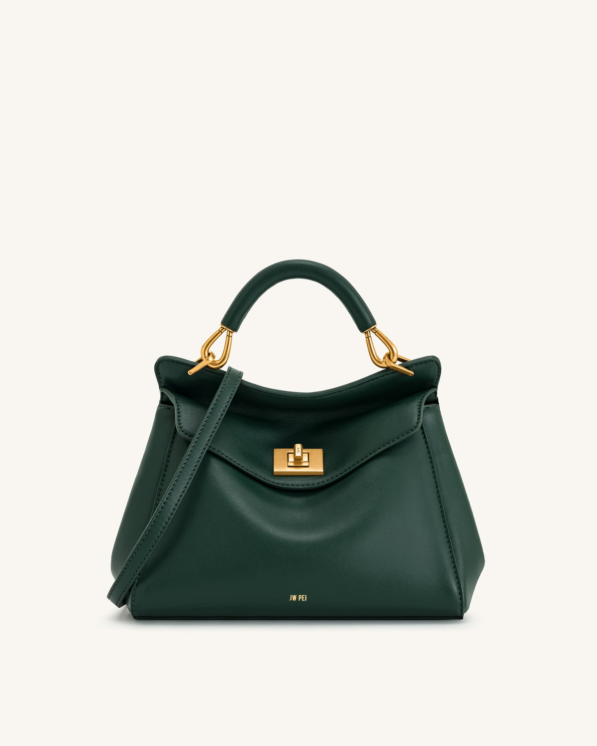 JW PEI Lucia Classic Top Handbag - Dark Green