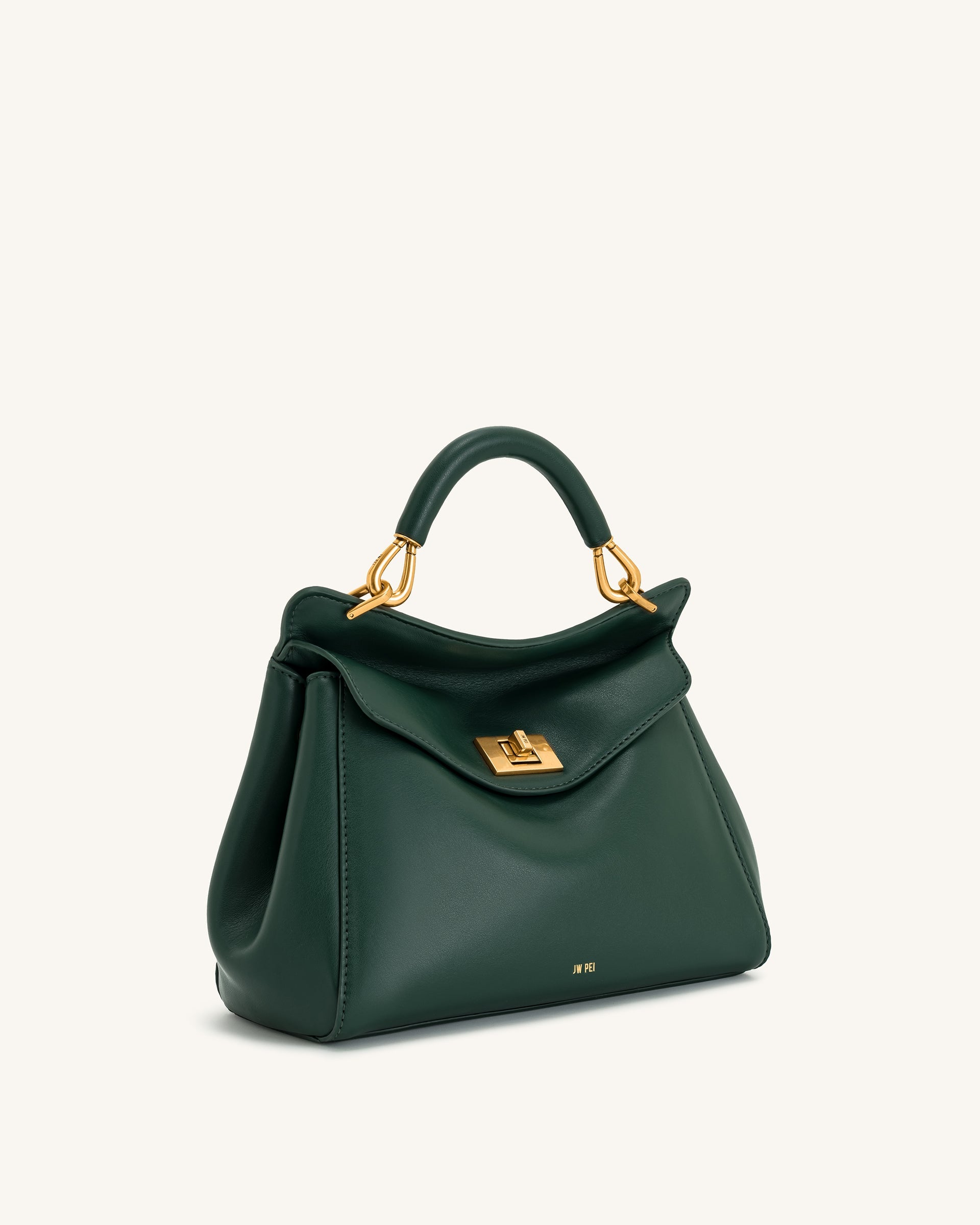 JW PEI Lucia Classic Top Handbag - Dark Green
