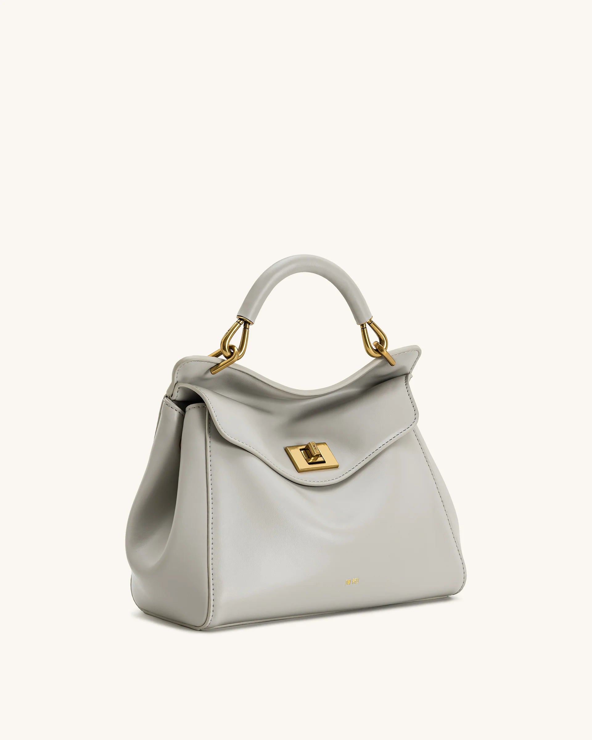 JW PEI Lucia Classic Top Handle Bag - Light Gray