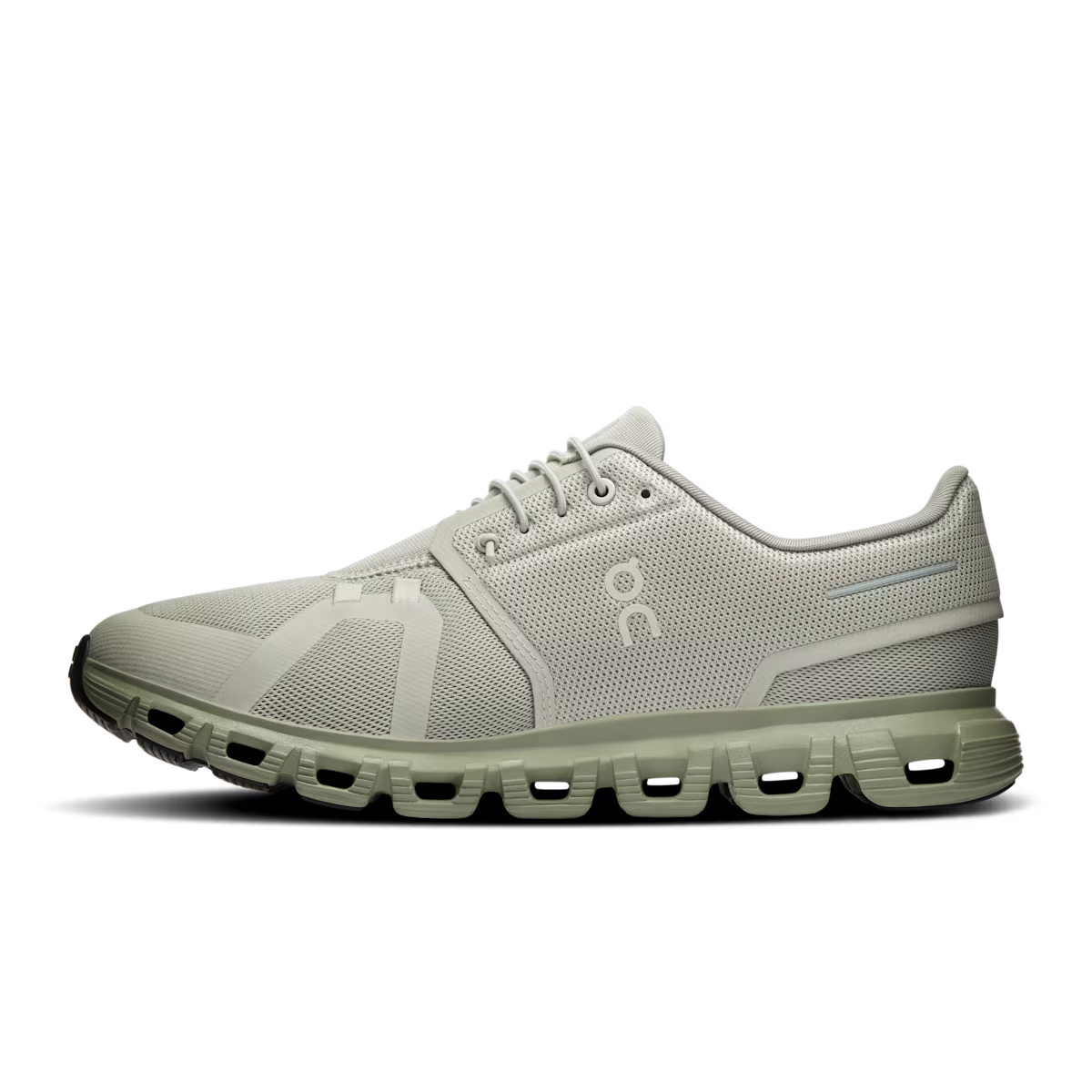 ON Cloud Men Cloud 6  -  Brume | Olive