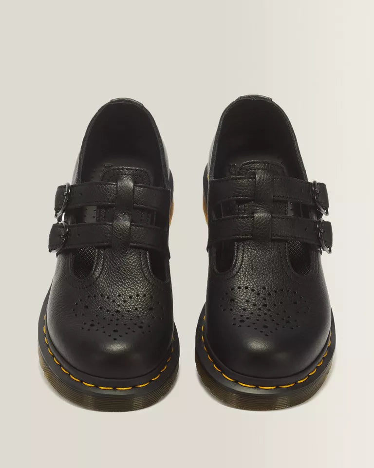 Dr. Martens Women 8065 Virginia Leather Mary Jane Shoes  -   Black — Virginia