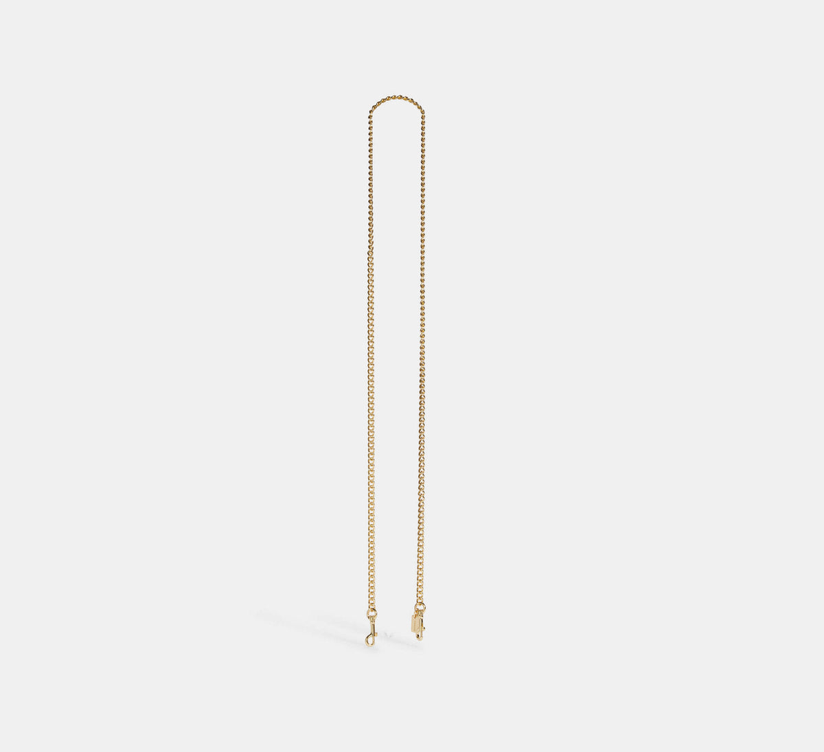 Coach Chain Strap - Gold/Gold- Hemen Teslim