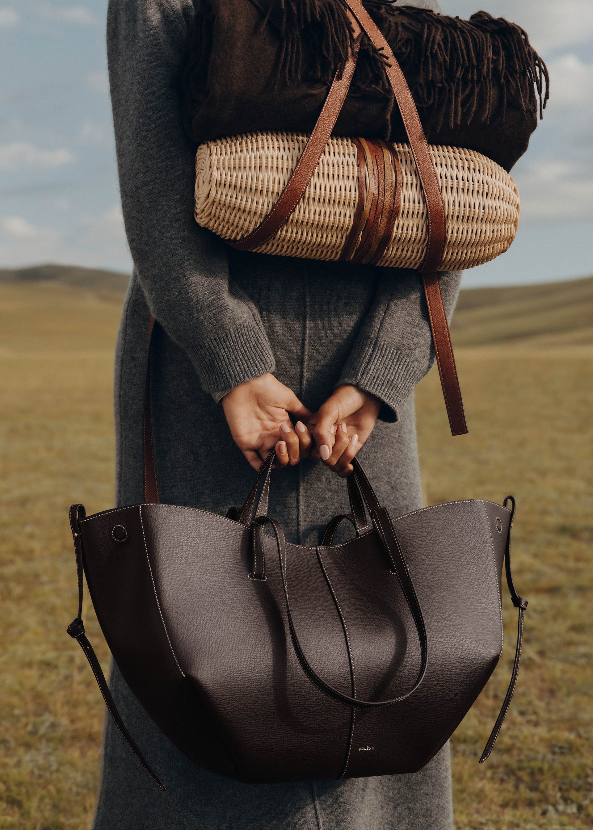 Polène Cyme EDITION TEXTURED EBONY