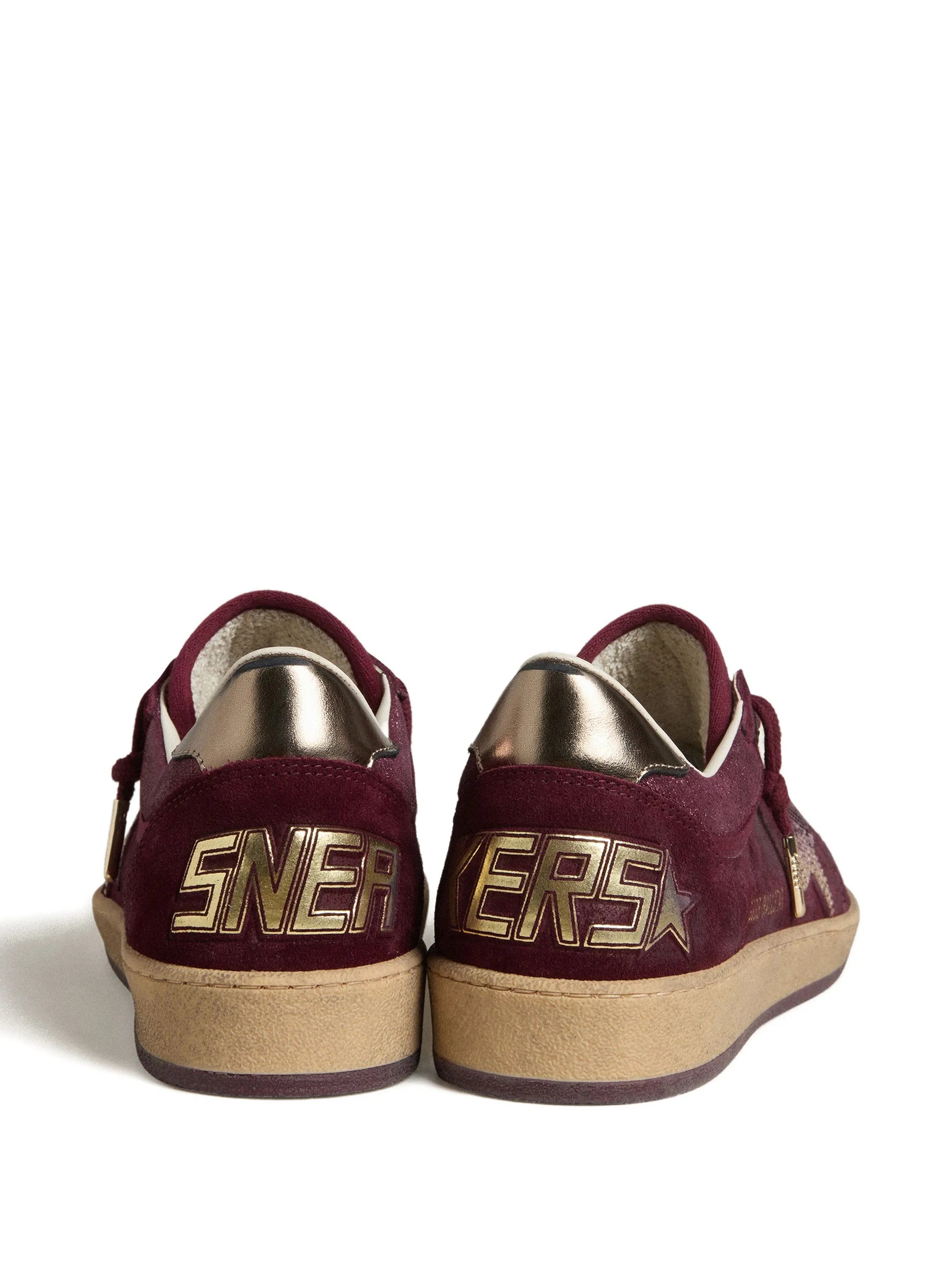 Golden Goose   Ball Star Glittered Sneakers