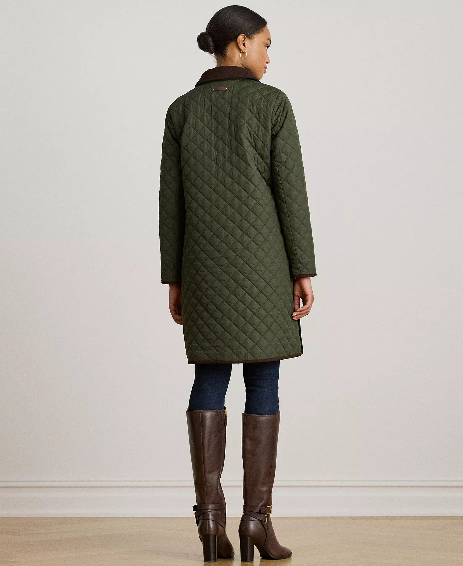 Ralph Lauren Women's Quilted Coat - Litchfield Loden