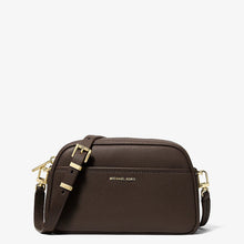 Michael Kors Jet Set Small Leather Camera Crossbody Bag-CHOCOLATE