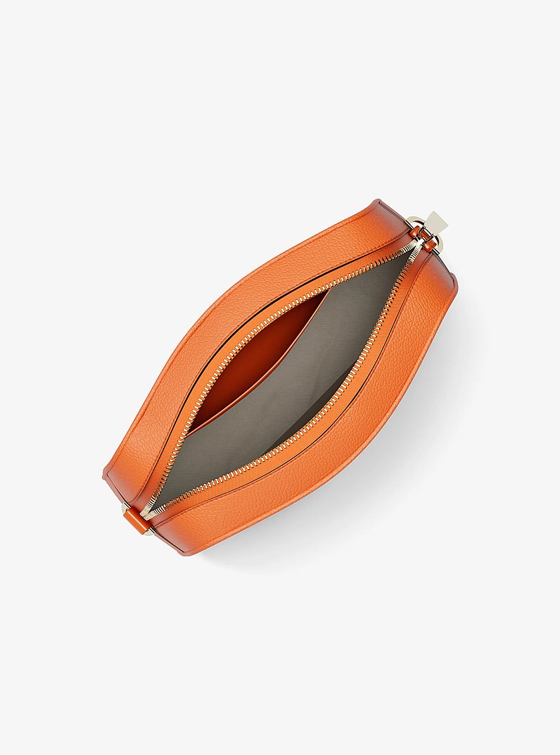 Michael Kors Jet Set Small Leather Camera Crossbody Bag-MIMOSA