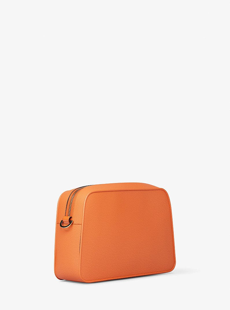 Michael Kors Jet Set Small Leather Camera Crossbody Bag-MIMOSA