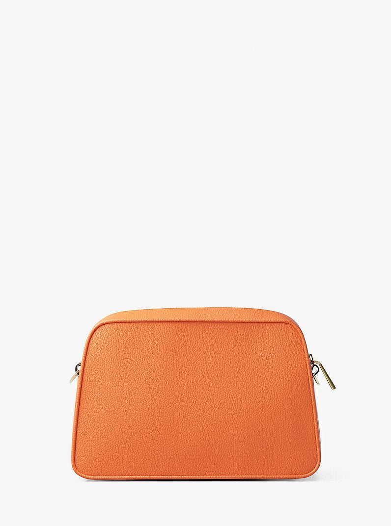 Michael Kors Jet Set Small Leather Camera Crossbody Bag-MIMOSA