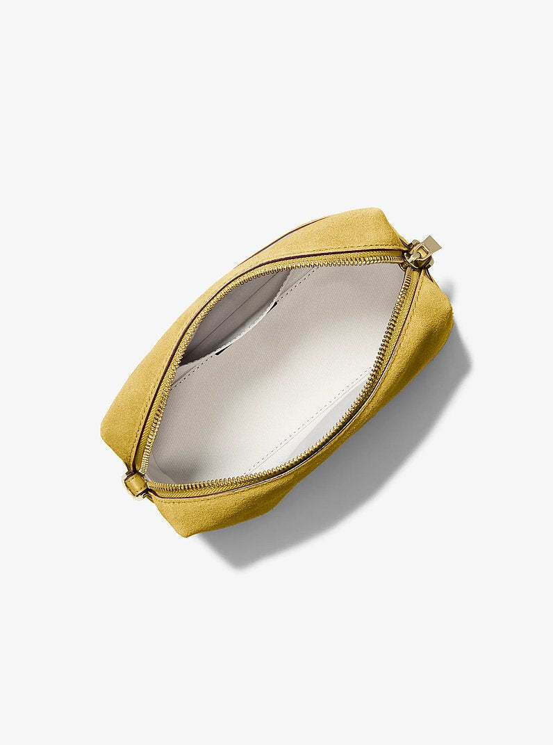 Michael Kors Bryant Small Suede Convertible Crossbody Bag-CHARTREUSE