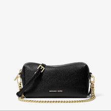 Michael Kors Bryant Small Pebbled Leather Crossbody Bag-BLACK