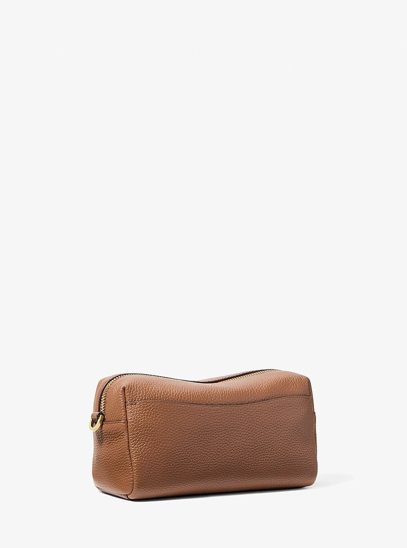 Michael Kors Bryant Small Pebbled Leather Crossbody Bag-LUGGAGE