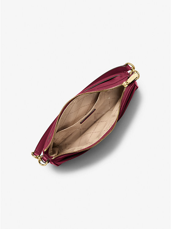 Michael Kors Jet Set Medium Nylon Convertible Pochette- MULBERRY