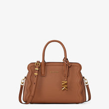 Michael Kors Laila Extra-Small Pebbled Leather Convertible Crossbody Bag-LUGGAGE