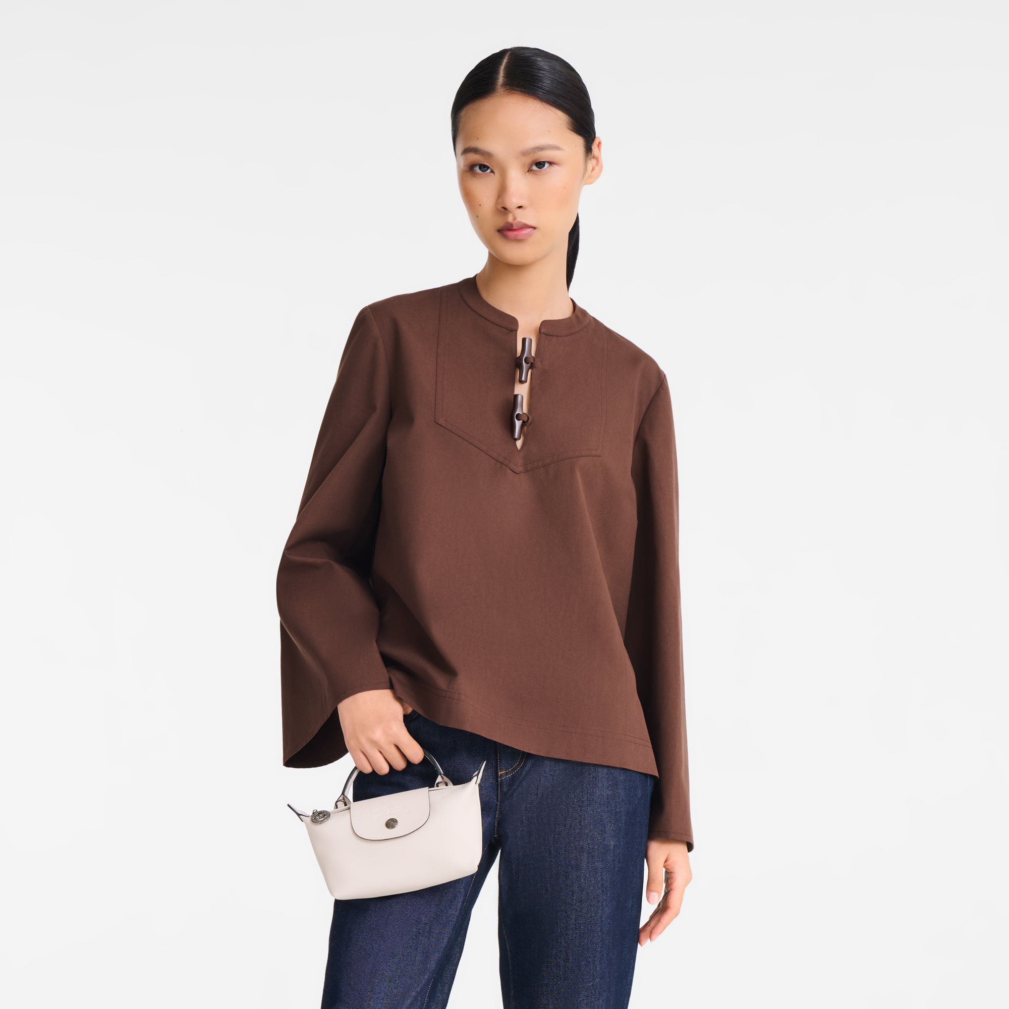 Longchamp Le Pliage Xtra XS Pouch -Fir -Paper