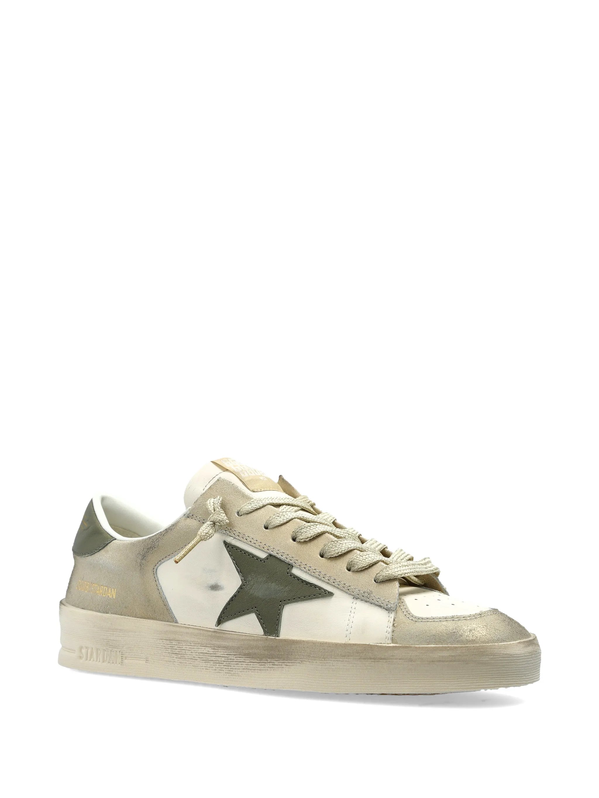 New Season  Golden Goose Stardan Leather Sneakers