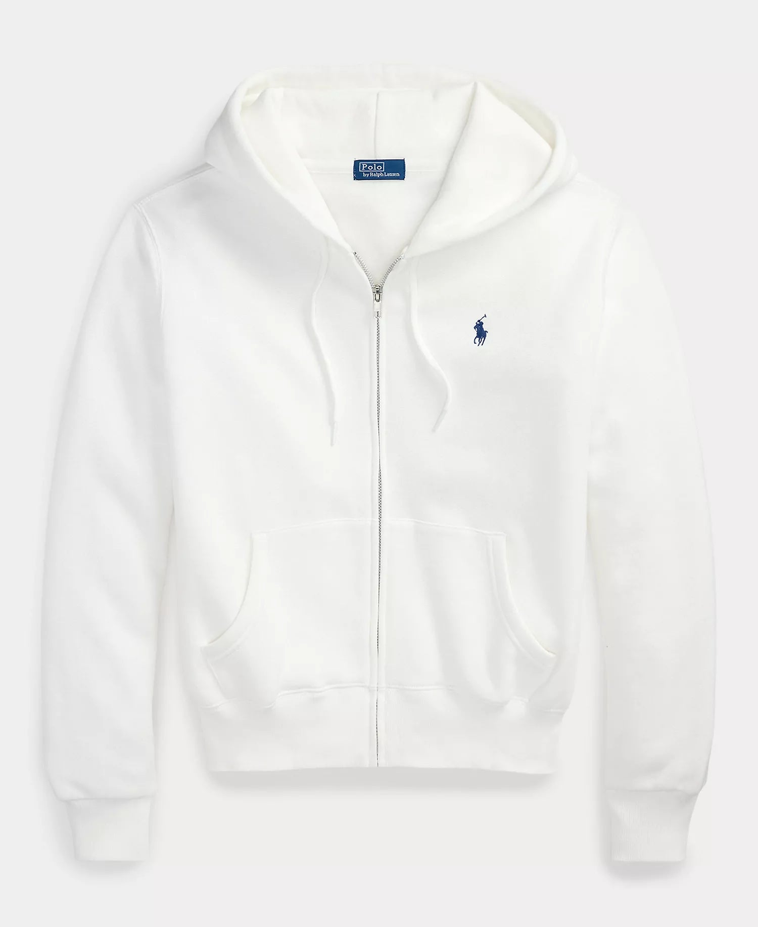 Ralph Lauren Women's Fleece Full-Zip Hoodie - White – Kanadadan Kapına