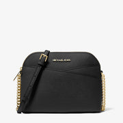 Michael Kors Jet Set Travel Medium Dome Crossbody BLACK