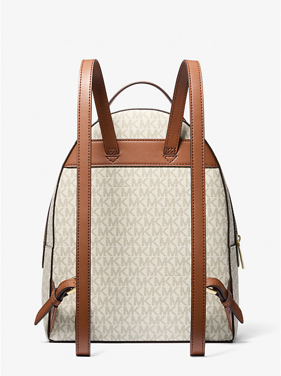 Michael Kors Sheila Medium Logo Backpack Vanilla - Hemen Teslimde