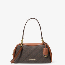 Michael Kors Cecily Small Signature Logo Shoulder Bag- BROWN - Hemen Teslimde