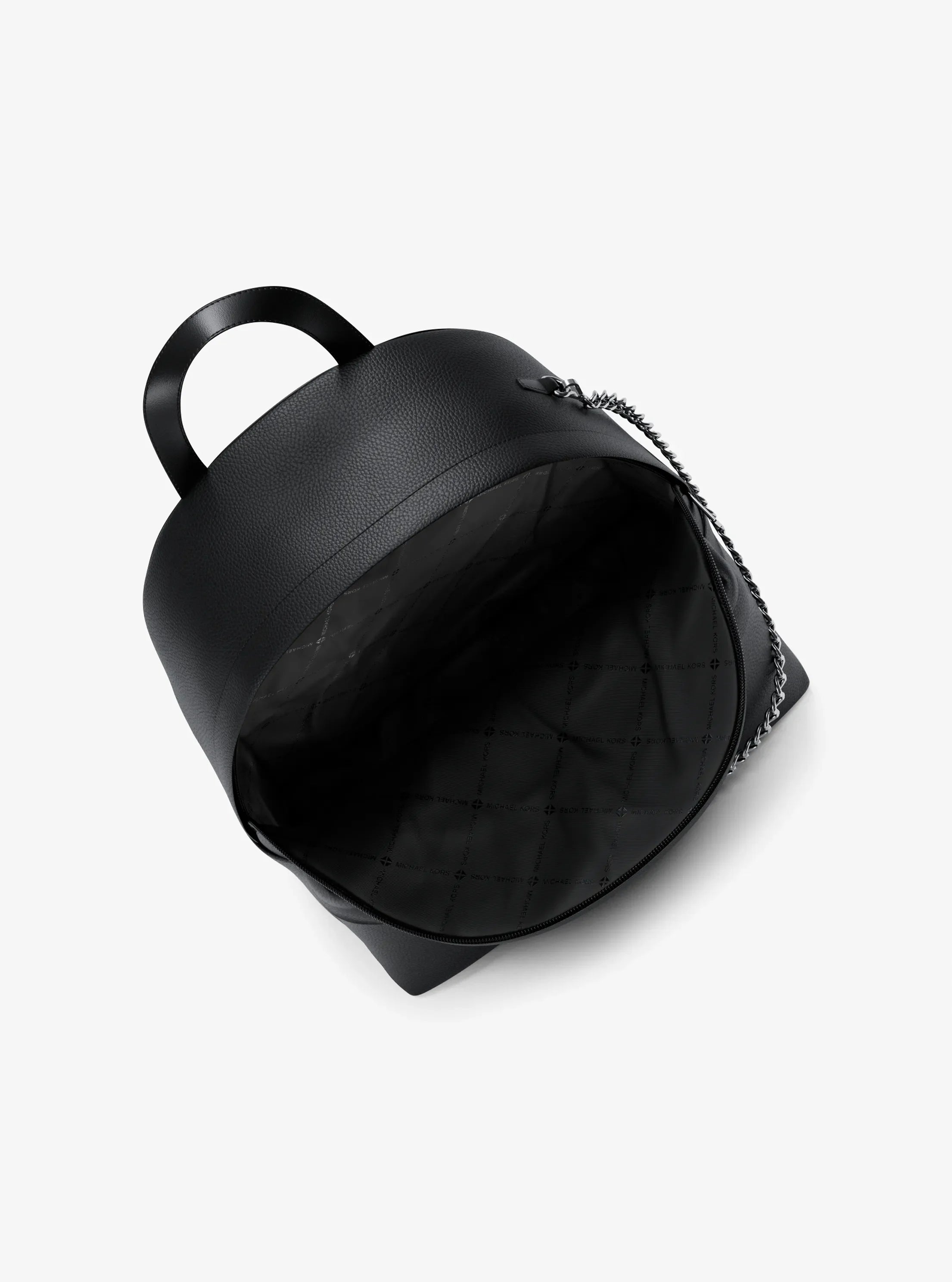 Michael Kors Slater Medium Backpack-BLACK