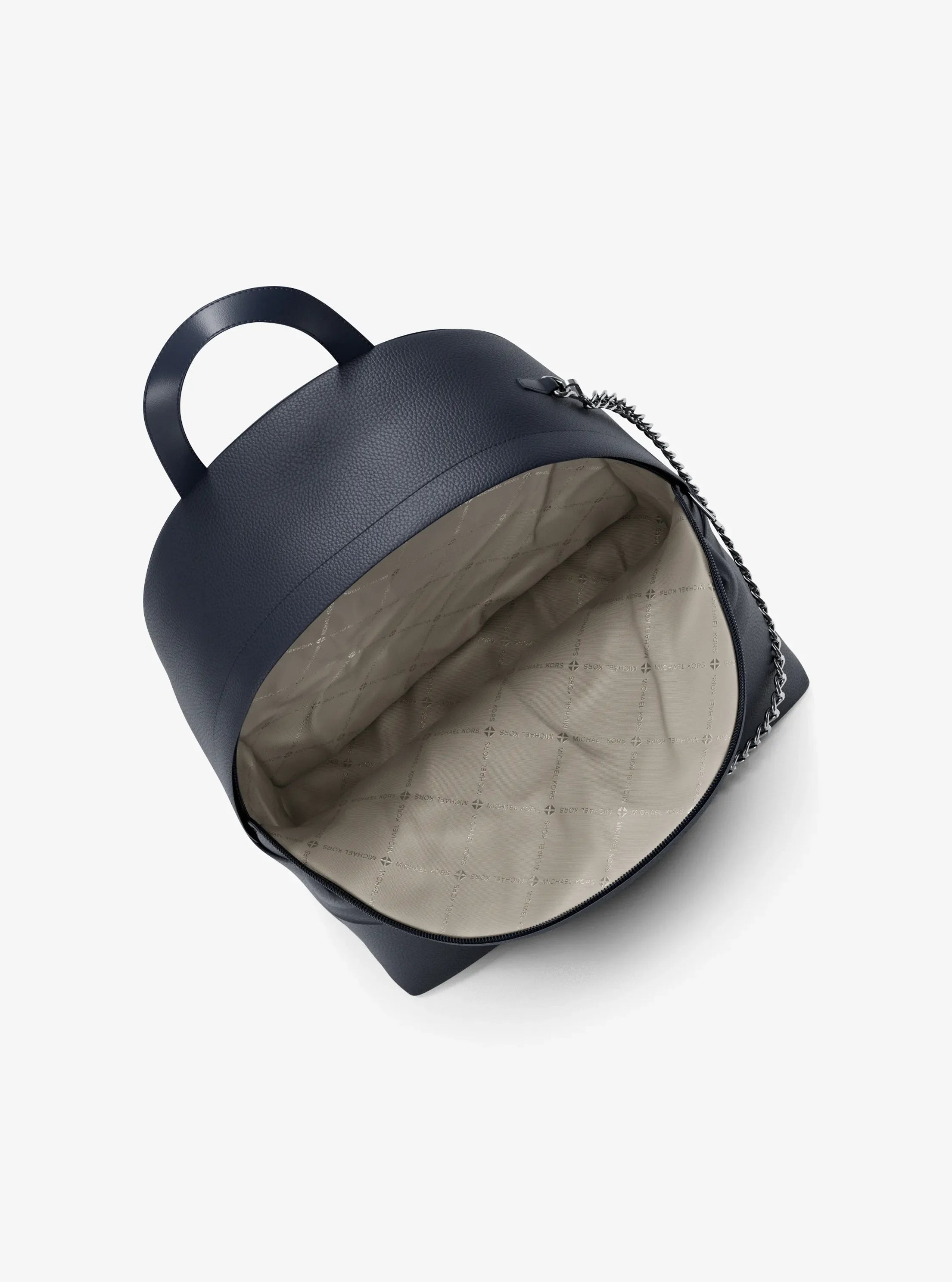 Michael Kors Slater Medium Backpack-NAVY