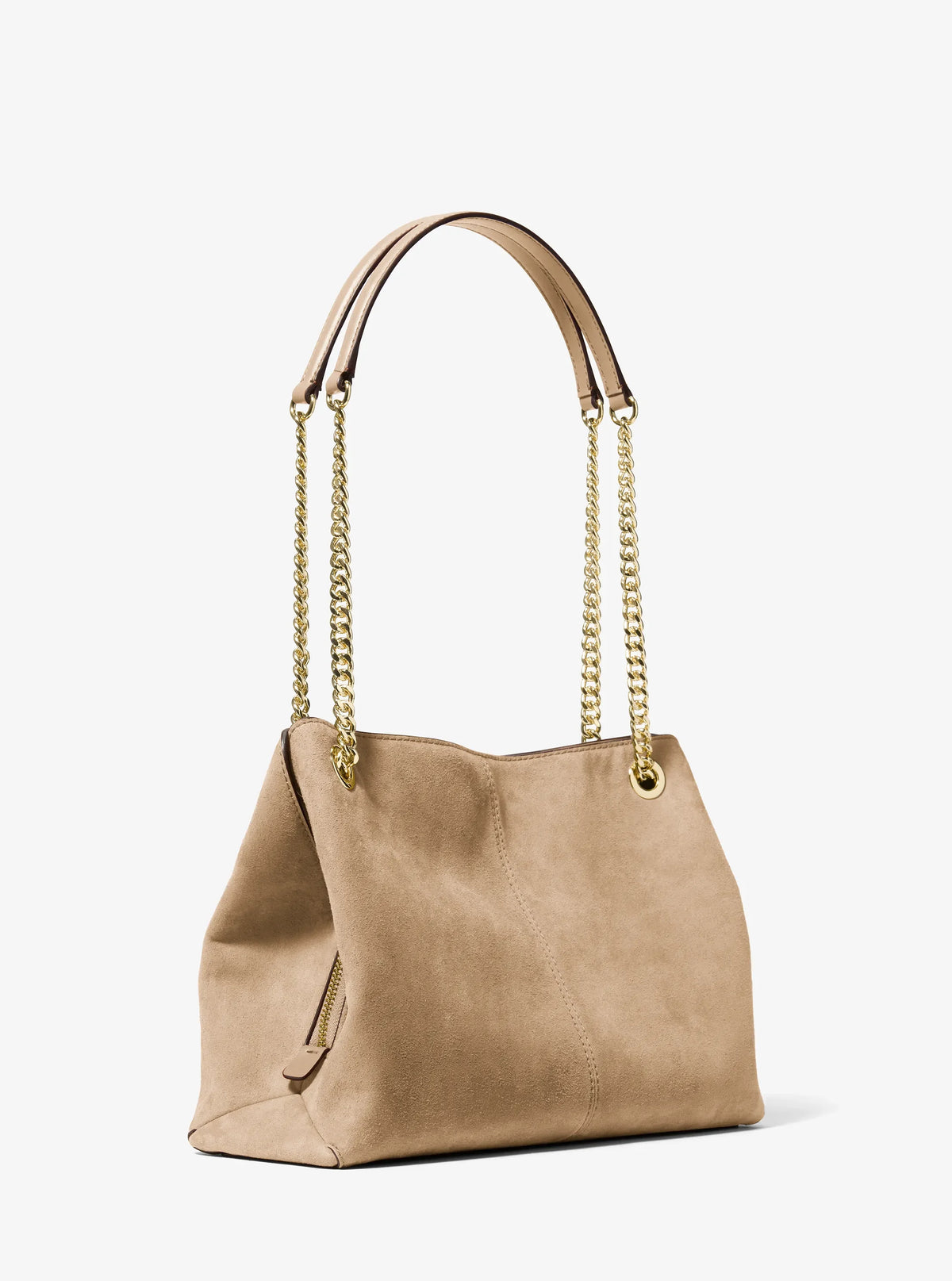 Michael Kors Christina Medium Messenger Bag-CAMEL