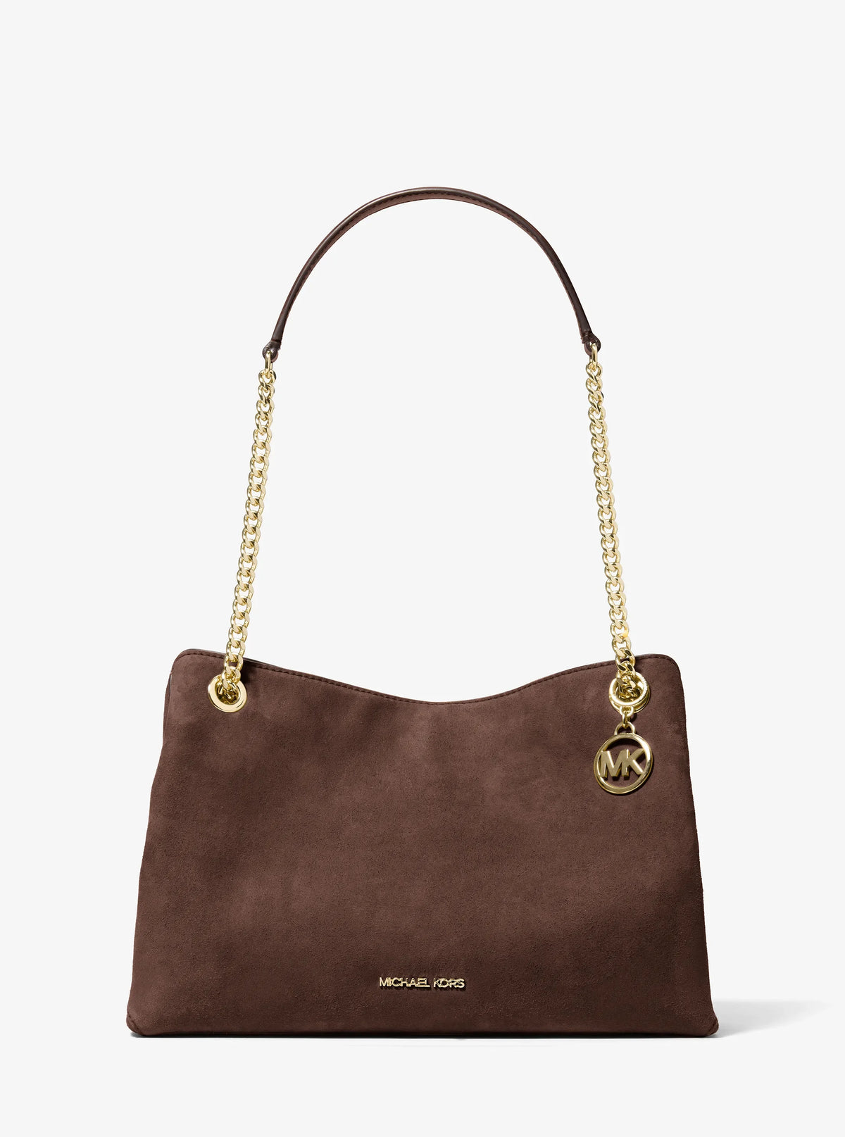 Michael Kors Christina Medium Messenger Bag-NUTMEG