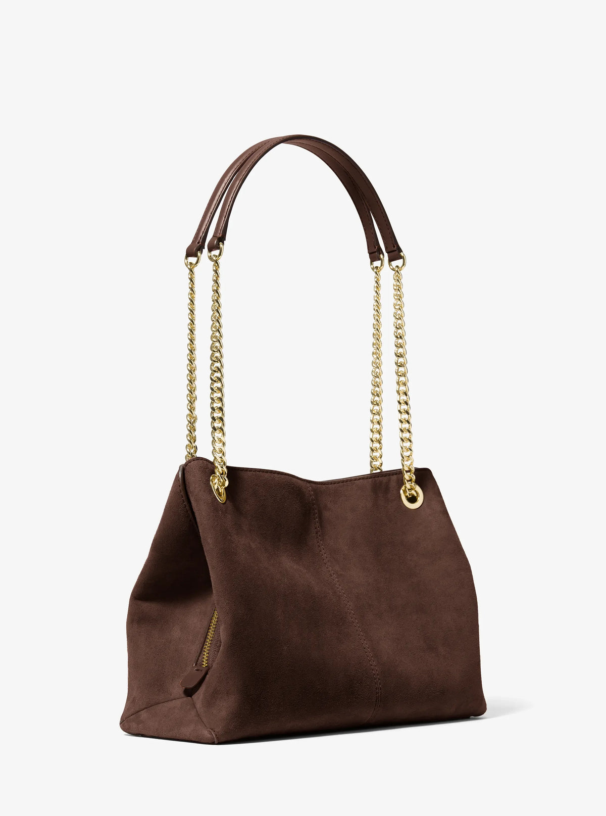Michael Kors Christina Medium Messenger Bag-NUTMEG