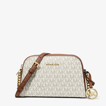 Michael Kors Ashton Extra-Small Signature Logo Camera Crossbody Bag-VANILLA