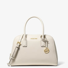 Michael Kors Ashton Medium Satchel-LT CREAM
