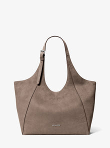 Michael Kors Bernie Large Tote Bag-MUSHROOM