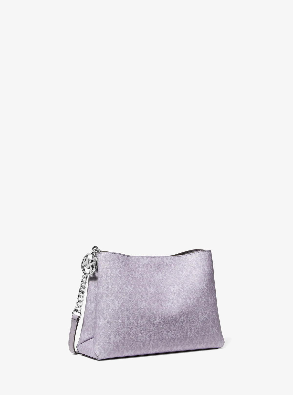 Michael Kors Christina Small Signature Logo Crossbody Bag-LILAC