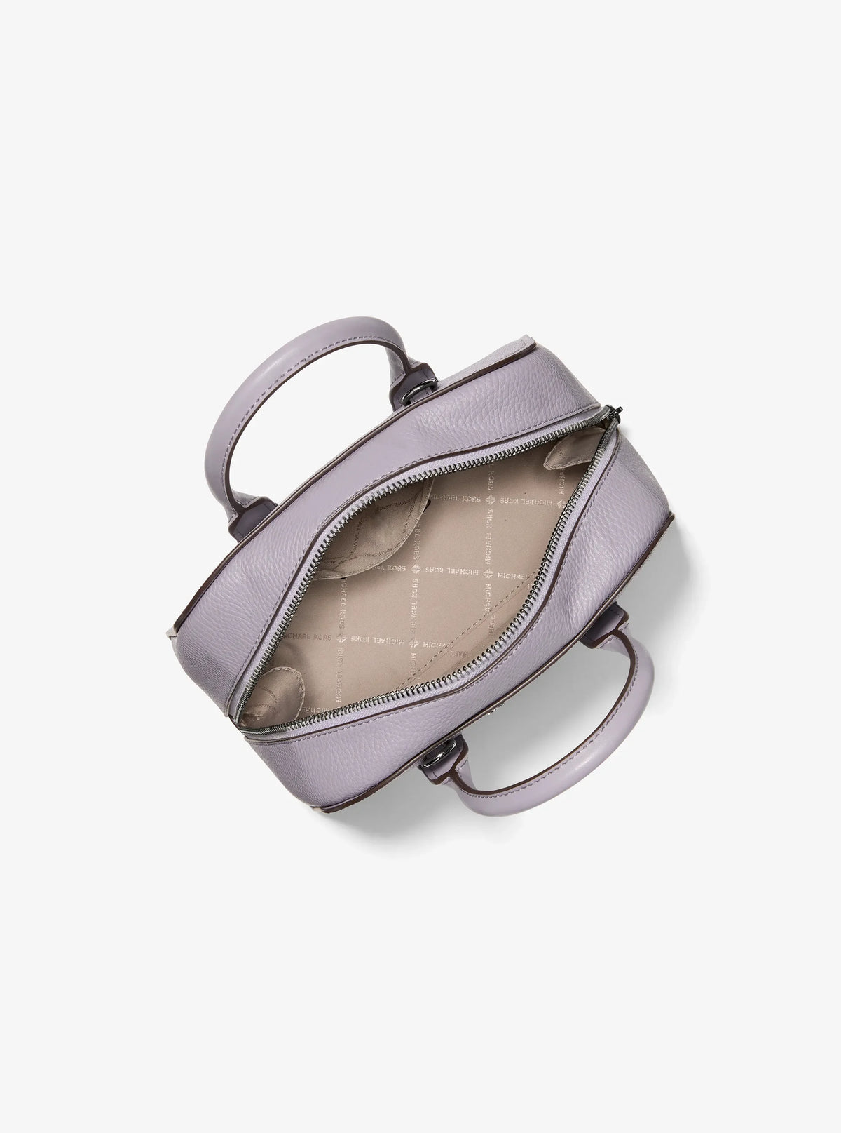 Michael Kors Ashton Small Signature Logo Messenger Bag- LILAC