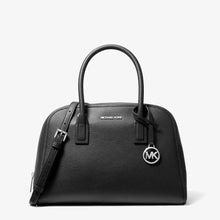 Michael Kors Ashton Medium Satchel-BLACK