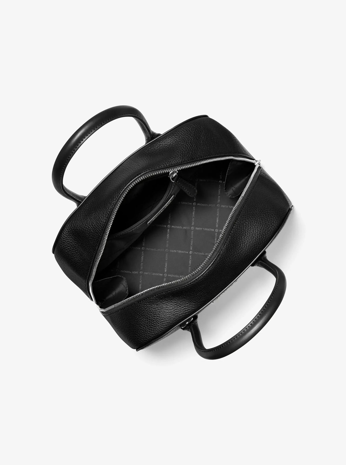 Michael Kors Ashton Medium Satchel-BLACK