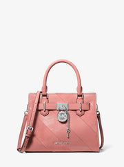 Michael Kors Landon Small Convertible Satchel-SUNSET ROSE
