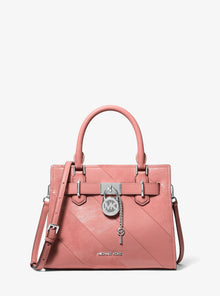 Michael Kors Landon Small Convertible Satchel-SUNSET ROSE