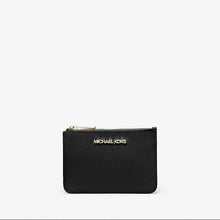 Michael Kors Jet Set Travel Small Saffiano Leather Coin Pouc-BLACK