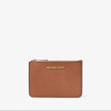 Michael Kors Jet Set Travel Small Saffiano Leather Coin Pouc-LUGGAGE