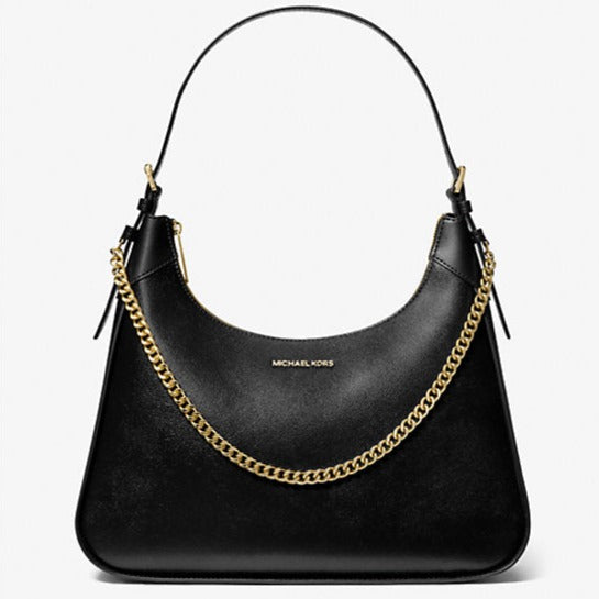 Michael Kors Wilma Large Leather Shoulder Bag