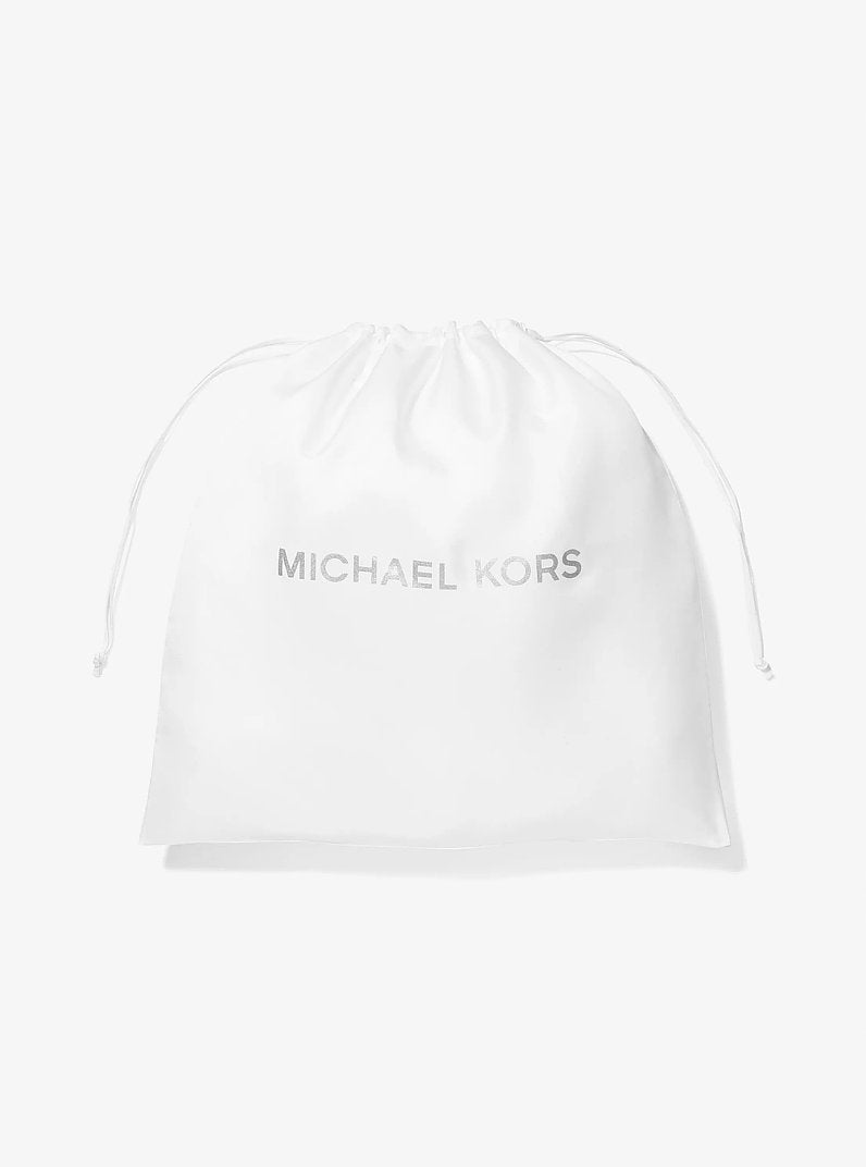 MİCHAEL KORS Toz Torbası - Small Logo Woven Dust Bag-WHITE