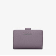 Michael Kors Medium Saffiano Leather Wallet-LILAC