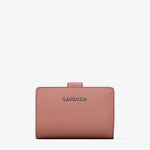 Michael Kors Medium Saffiano Leather Wallet-SUNSET ROSE